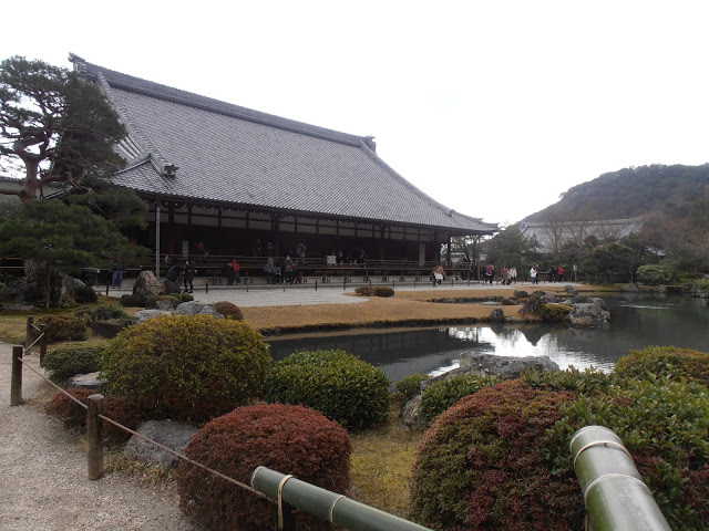 El templo Tenryu-ji, con su precioso jardín